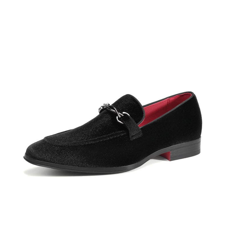 Bruno Marc Men's Dress Tuxedo Shoe Slip-on Classic Luxury Loafers,Size 11,Black,SBLS26008M - Image 1