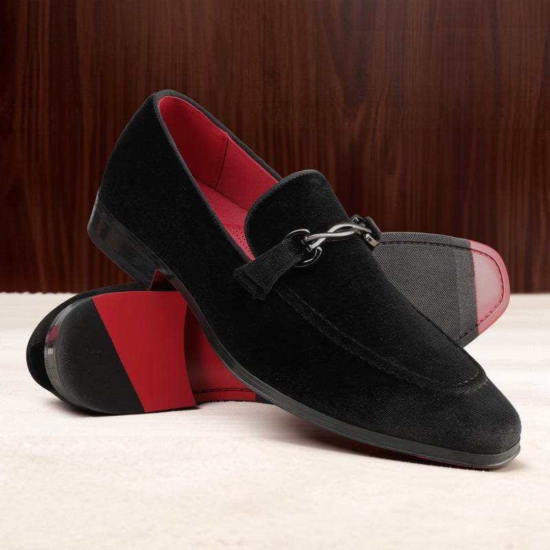 Bruno Marc Men's Dress Tuxedo Shoe Slip-on Classic Luxury Loafers,Size 11,Black,SBLS26008M - Image 3