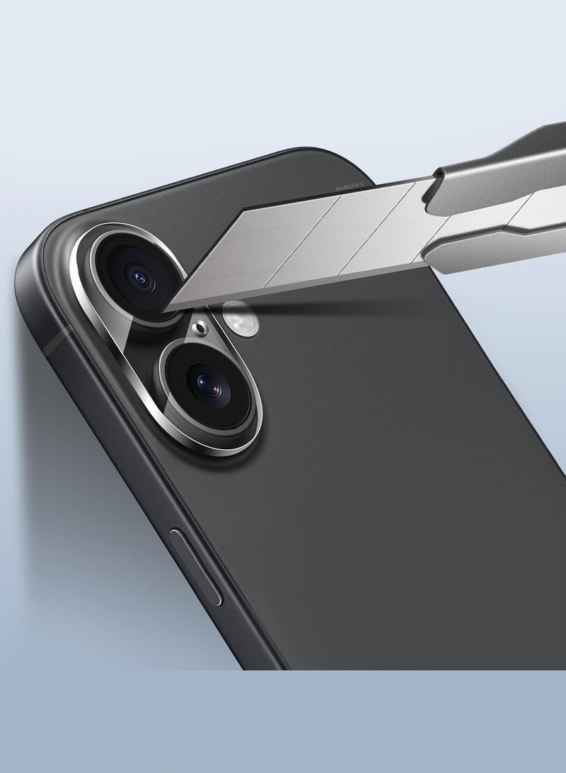 CATANES Camera Lens Protector 9H Tempered Glass for iPhone 17 Clear - Image 4