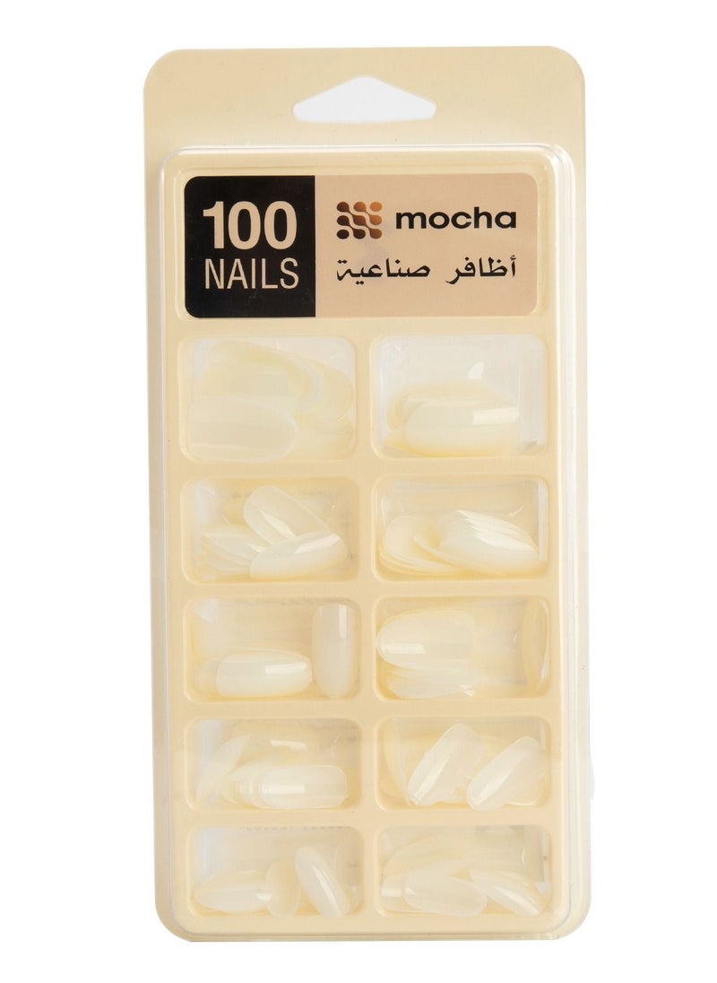 موكا أظافر صناعية جذابة من 100 قطعة E27  - Image 1