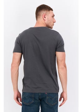 Bewley & Ritch Men 5 Pcs Crew Neck Short Sleeves Brand Logo T-Shirts, Multicolor  - Image 4