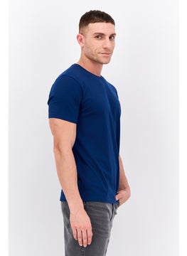 Bewley & Ritch Men 5 Pcs Crew Neck Short Sleeves Brand Logo T-Shirts, Multicolor  - Image 5