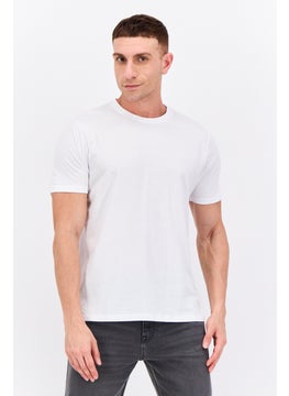 Bewley & Ritch Men 5 Pcs Crew Neck Short Sleeves Brand Logo T-Shirts, Multicolor  - Image 1
