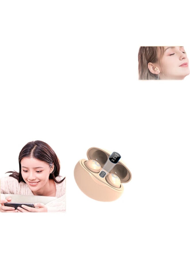WITGOER [Bluetooth 5.4] Earphones, Invisible Wireless, Compact Mini Semi-In, Concealed Micro, For Work, Browsing, Napping, Sleeping, Side Sleeping, Ear-Friendly, Mini, Ultra-Long Battery Life - Image 1