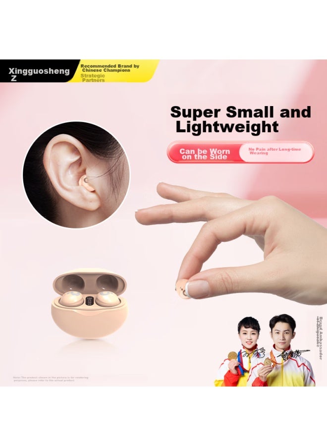 Witgoer Earphones, Invisible Wireless, Compact Mini Semi-in, Concealed Micro, For Work, Browsing, Napping, Sleeping, Side Sleeping, Ear-friendly, Mini, Ultra-long Battery Life - Image 1