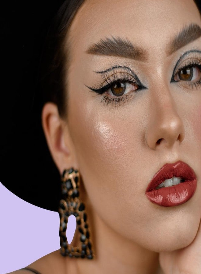 Mynena ماينينا براك براون ستاي غلوسي ليف غلوس | تركيبة خفيفة الوزن مرطبة غير لزجة | نباتية خالية من القسوة خالية من البارابين | طبقة أحمر شفاه وغلوس مرطب | كورا - Image 5