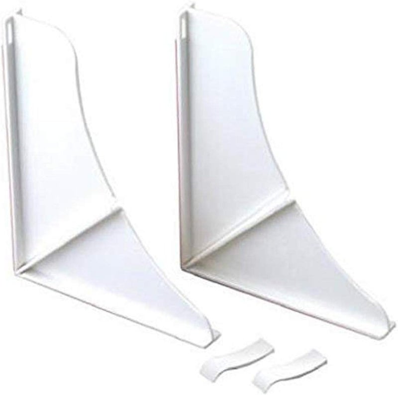 Delta Faucet Peerless 76814WH Splash Guards Shower White