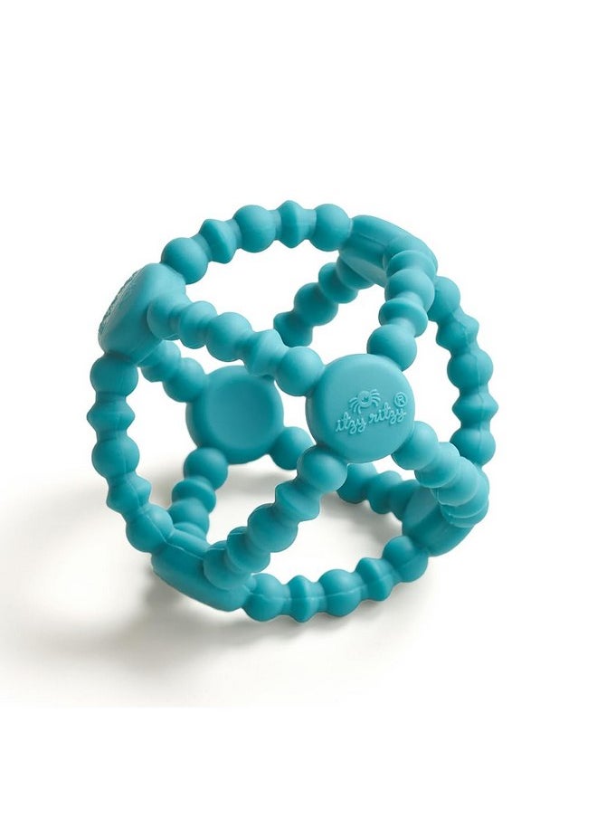 Itzy Ritzy Silicone Teething Ball Flexible Teether (Teal) - pzsku/ZF86DDC6647AAD398631AZ/45/_/1737031159/c24d32fa-a318-4ead-b7d2-53b10dbde130