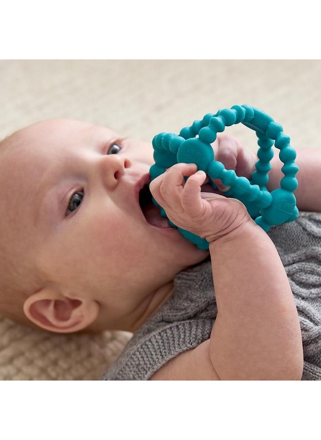 Itzy Ritzy Silicone Teething Ball Flexible Teether (Teal) - pzsku/ZF86DDC6647AAD398631AZ/45/_/1737031160/cff72ed4-fc8f-48ac-a4fc-e7b148c34303