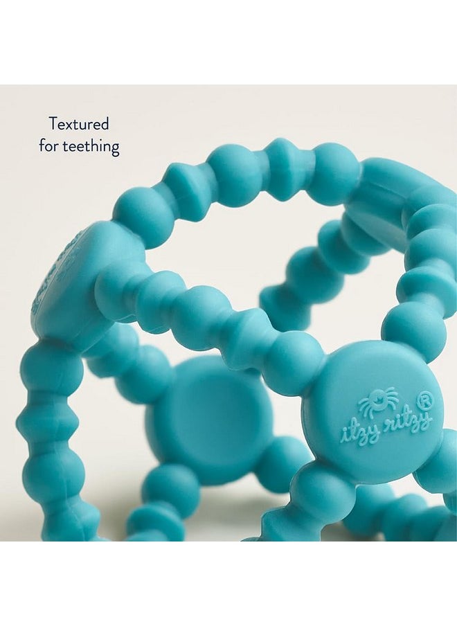 Itzy Ritzy Silicone Teething Ball Flexible Teether (Teal) - pzsku/ZF86DDC6647AAD398631AZ/45/_/1737031266/c18748ea-fb81-43db-acc0-9a5ff16b6d1d