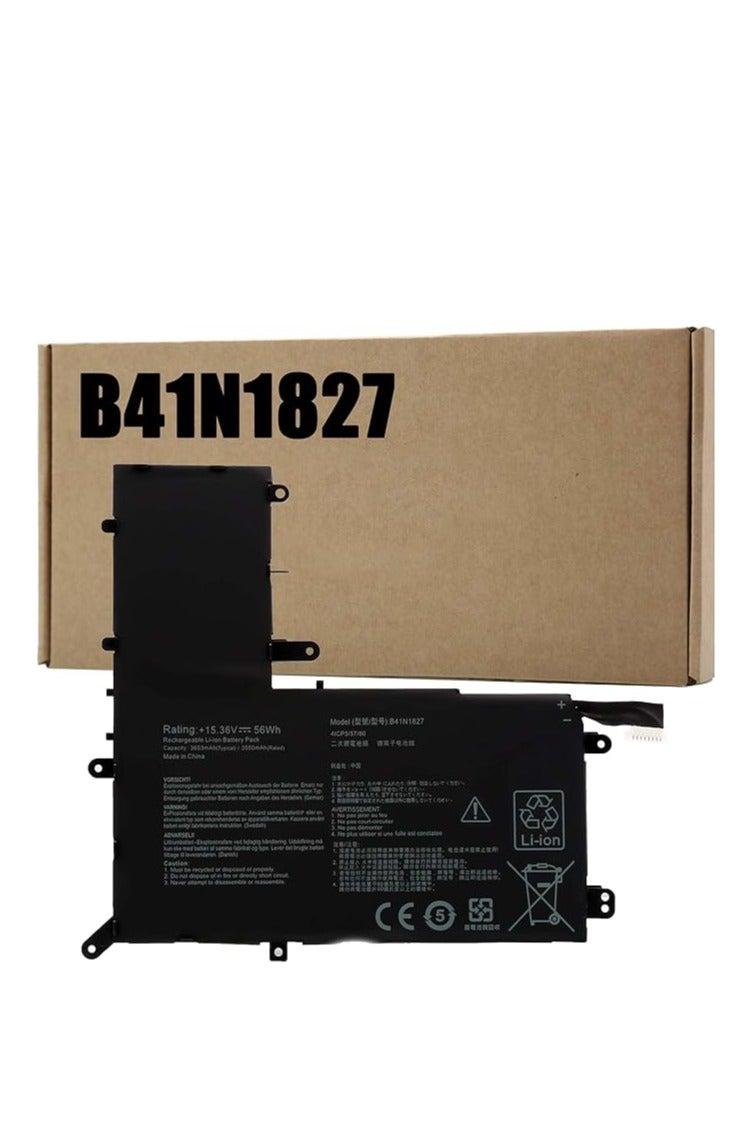 Terabyte بطارية بديلة B41N1827 لجهاز Asus ZenBook Flip 15 UX562FA UM562IA UX562IA UX562IQ كمبيوتر محمول - Image 1