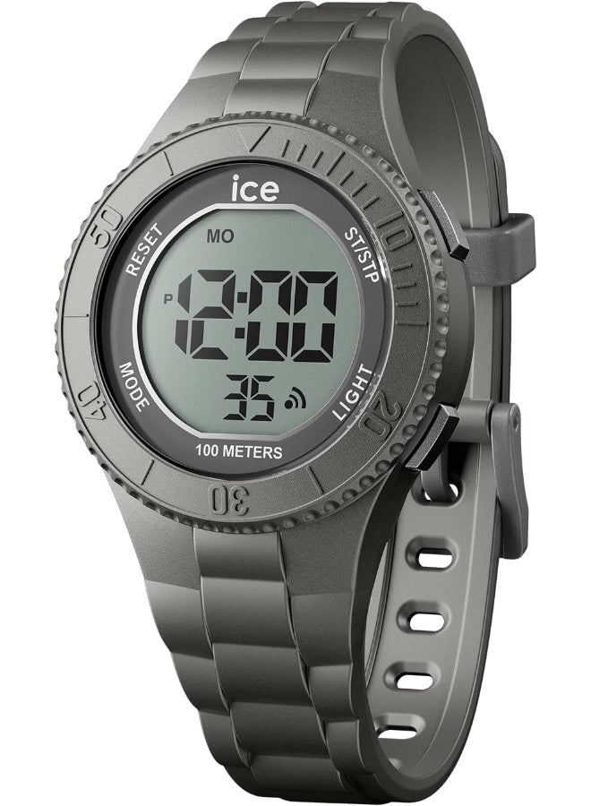 Ice Watch ساعة آيس ووتش آيس ديجيت - أنثراسيت معدني - صغيرة - Image 1