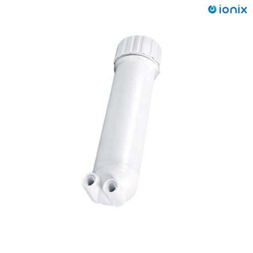 IONIX Ro Membrane housing with Spanner, Dual Silicon O-Ring, Double O Ring Means Double Protection from Leakge with Spanner, 1 Set, White - Image 2