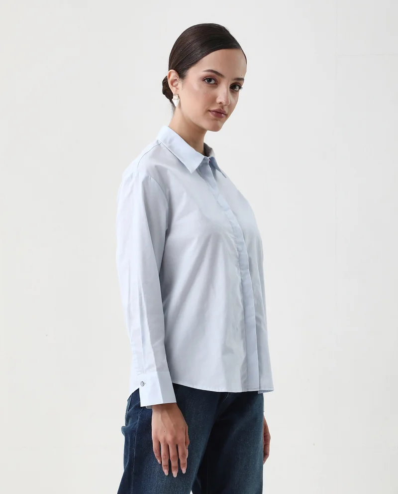 Rareism Women's Graphic Print Shirt