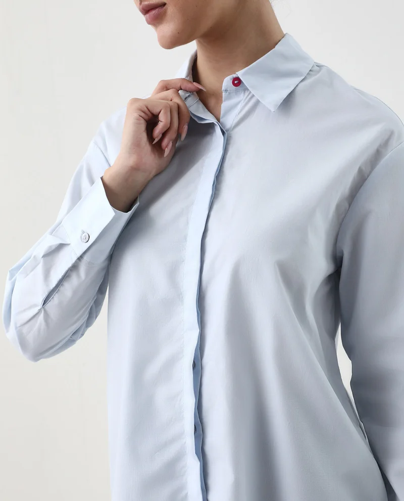Rareism Women's Graphic Print Shirt