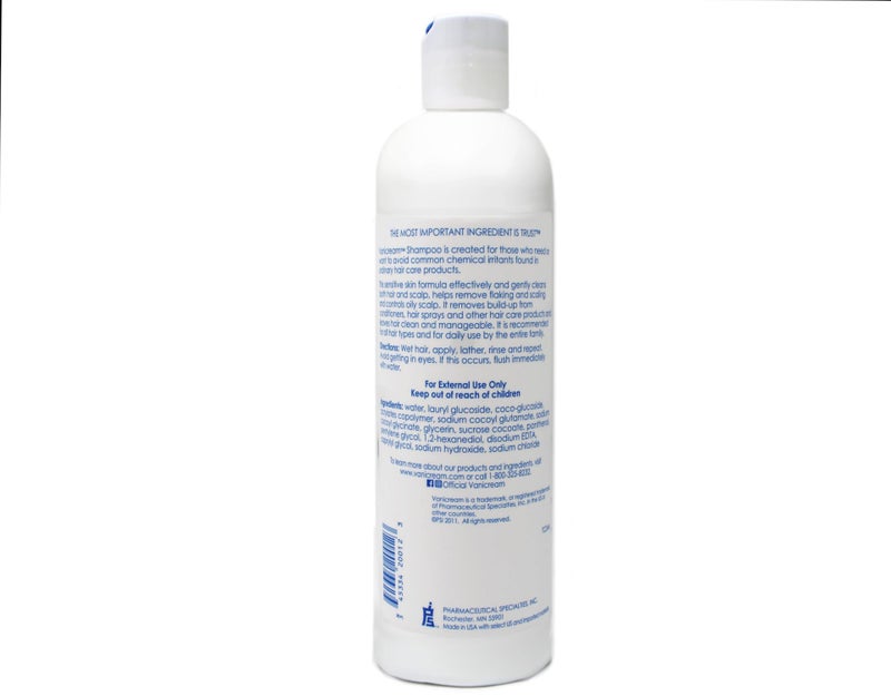 Vanicream Shampoo For Sensitive Skin 12 oz. (Pack of 2) - Image 3