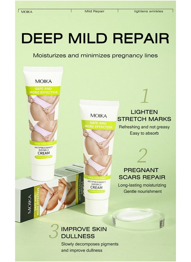 MOIKA - Antipregnancy Wrinkle Cream-Natural Plant Essence Formula Maternity Skin Treatmentpregnancy Scarsrepair Cream 50g - Image 1
