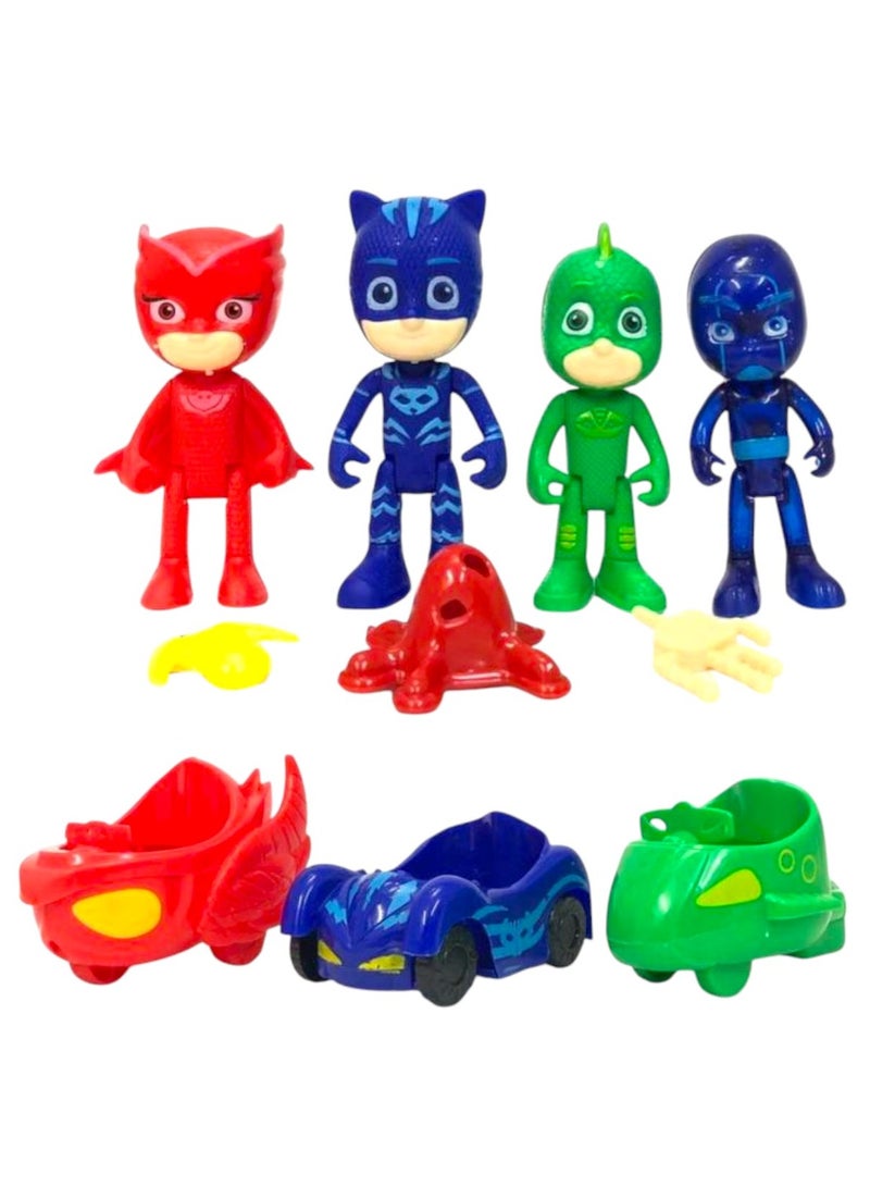 general PJ Masks Figure Set With Car Toy For Kids - Image 4