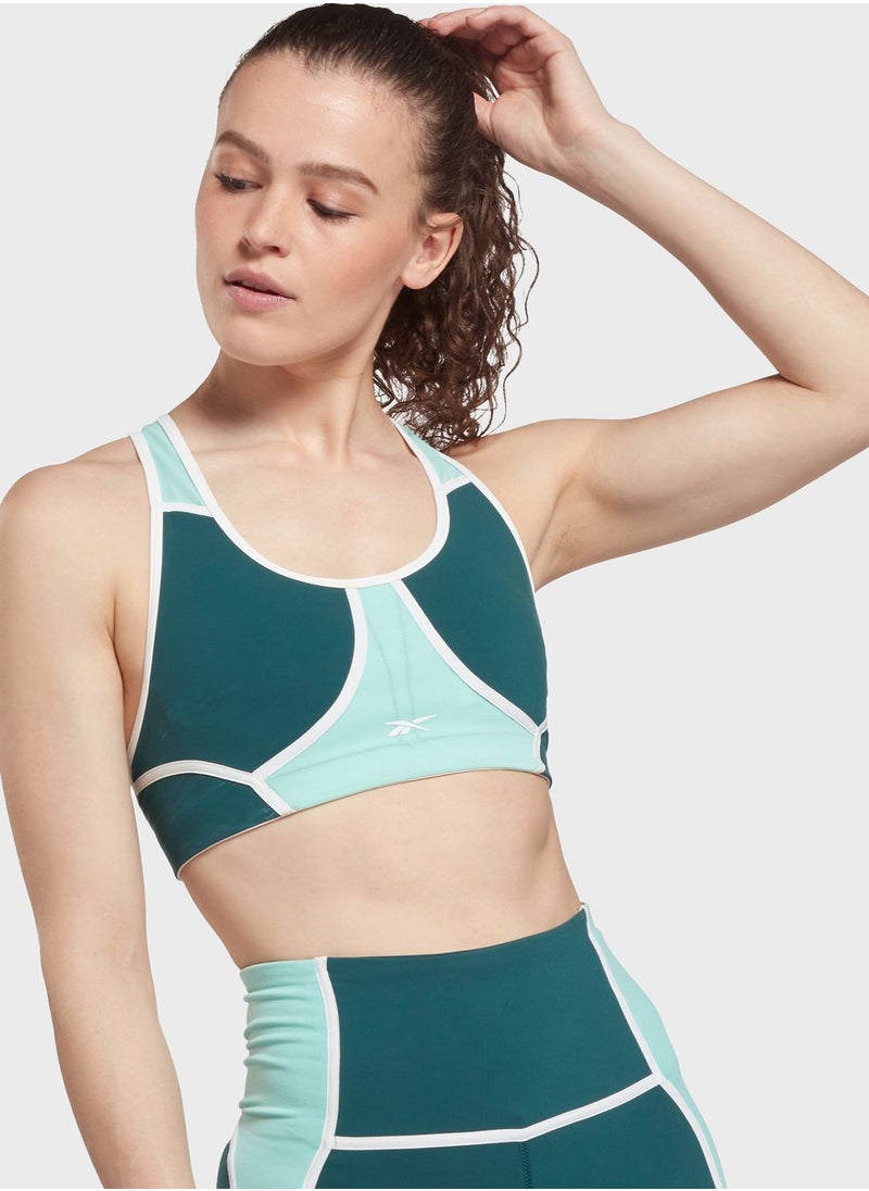 Reebok - Tech Style Lux Racer Bra - Image 1