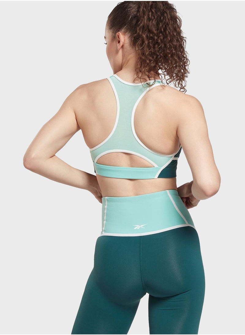Reebok - Tech Style Lux Racer Bra - Image 1