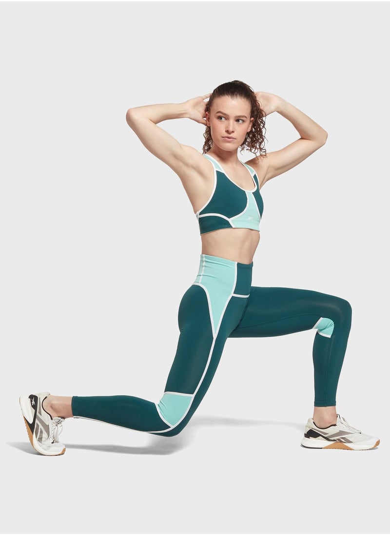 Reebok - Tech Style Lux Racer Bra - Image 1