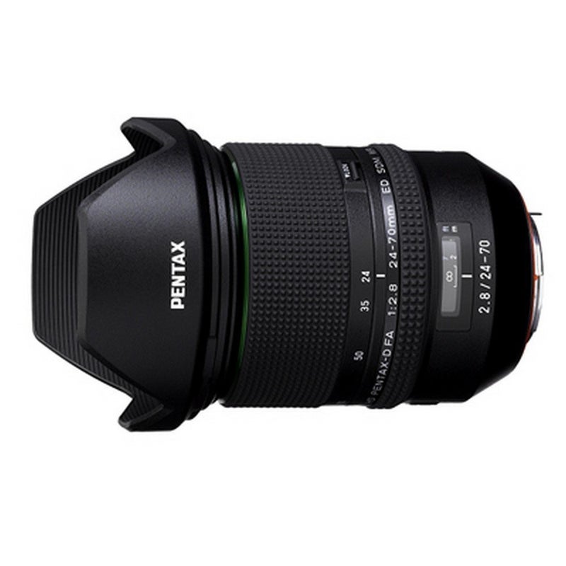 HD PENTAXD FA 2470mmF28ED SDM WR Highperformance standard zoom lens 24mm ultrawide angle Weatherresistant construction Exceptional imaging power ED Glass Aspherical lens Latest lens coating