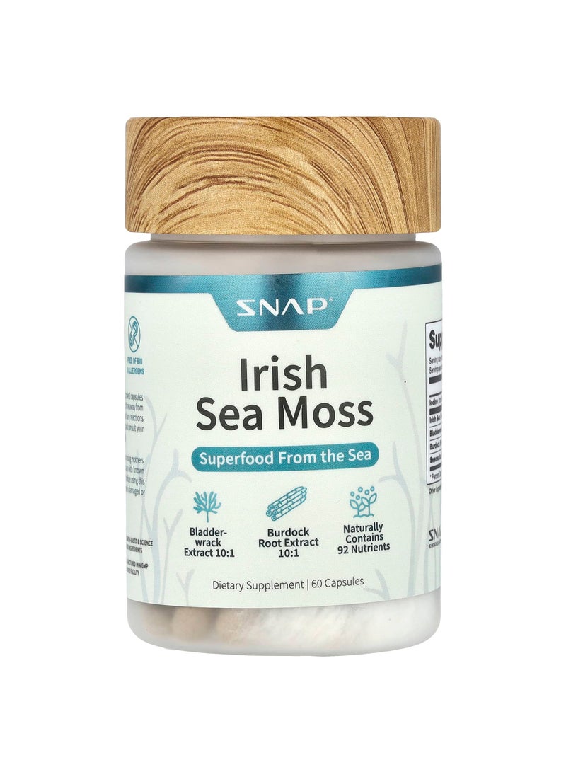 Irish Sea Moss, 60 Capsules