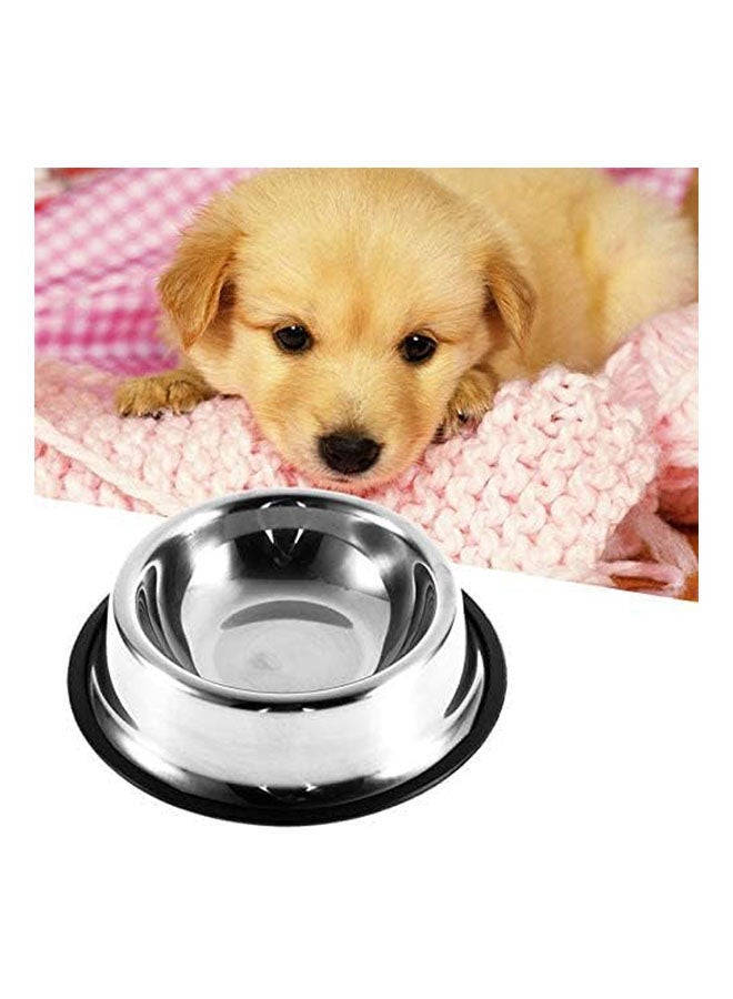 جولدن أروز وعاء طعام وماء للكلاب من الستانلس ستيل - 21.5x16 سم - Image 2