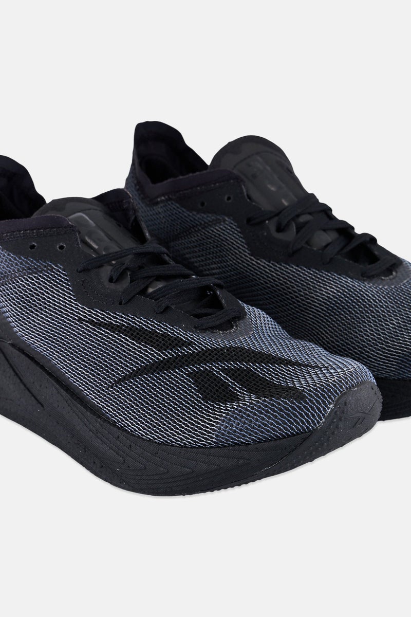 Reebok Men Floatride Energy X Lace Up Running Shoes, Black - Image 3