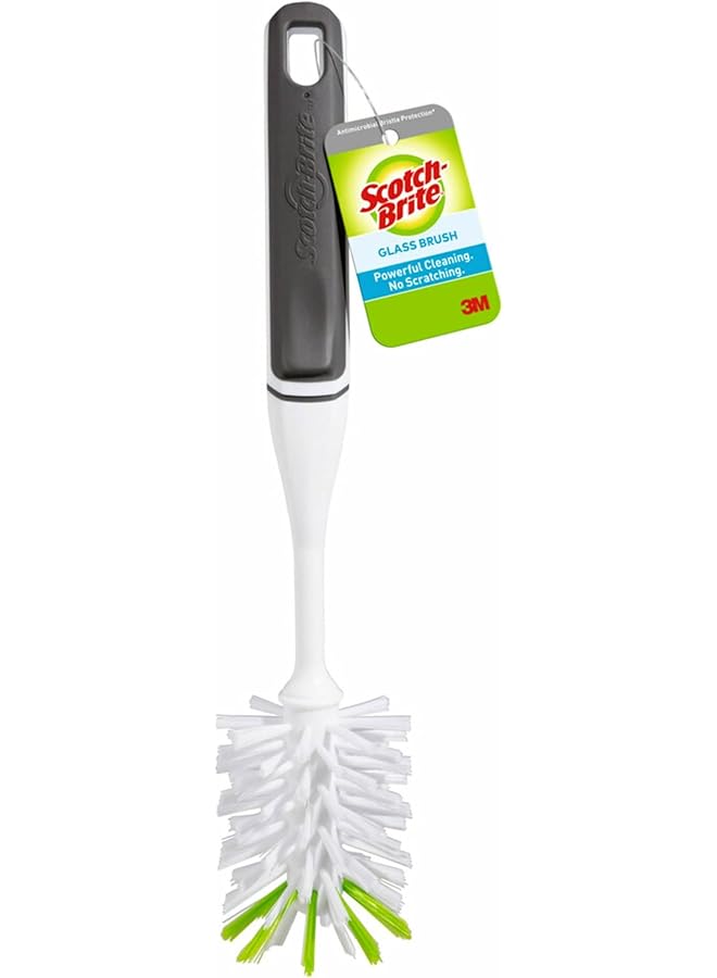 Scotch Brite Glass And Water Bottle Brush Long Lasting Bristles Safe On Multiple Types Of Water Bottles Vases And More - Image 1