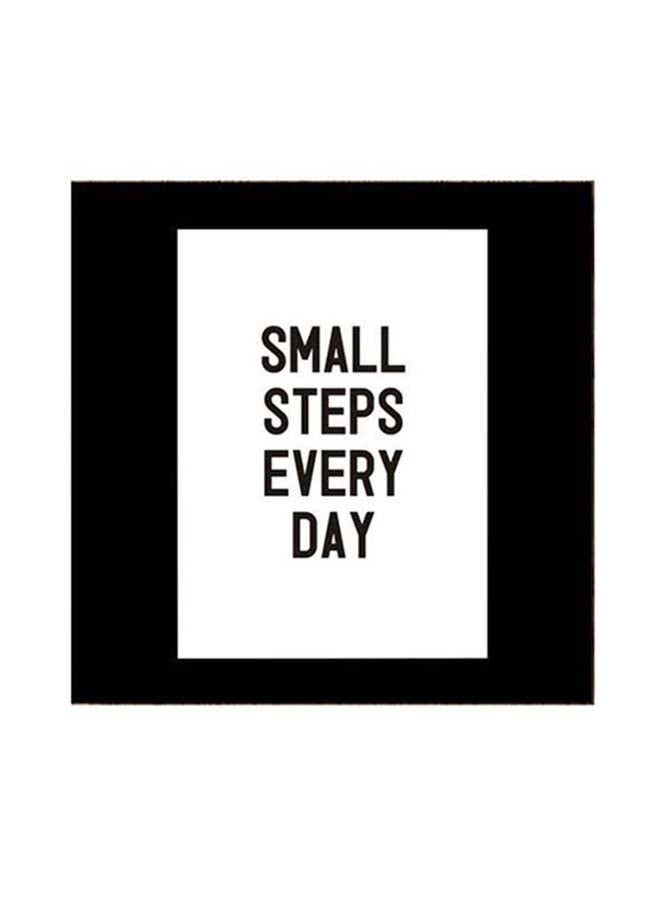 RYN Quotes Themed Wall Art White/Black 30x30centimeter - Image 2