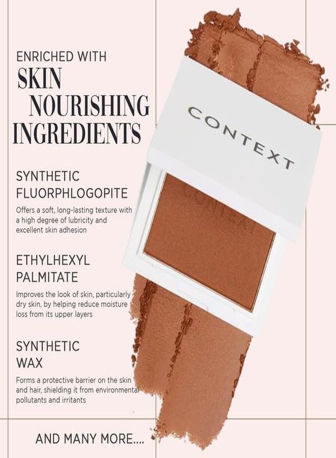 Context Skin Matte Bronzer Powder | Vegan & Cruelty-Free Powder Bronzer for Face | Sun-Kissed Makeup Finish | Long-Lasting, Buildable Coverage Skin Tones | We Own the Night - Image 5