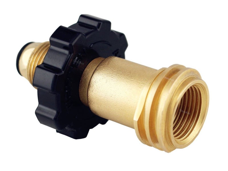 DOZYANT Universal Fit Propane Tank Adapter Converts POL to QCC1 / Type 1 with Wrench, Propane Hose Adapter Old to New Connection Type - Image 4