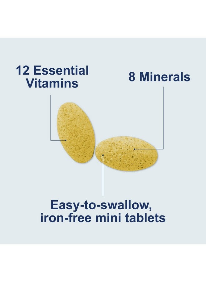 Carlson - Mini-Multi, Small Multivitamin Tablets, Vitamins & Minerals, Immune Support & Heart Health, Optimal Wellness, Mini Multivitamins, Multivitamin Mini Tabs, Easy to Swallow, 180 Mini Tablets