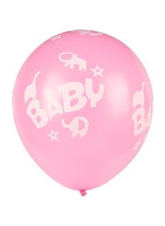 co arma A set of helium balloons for newborns, pink color, 18 pieces  - Image 4