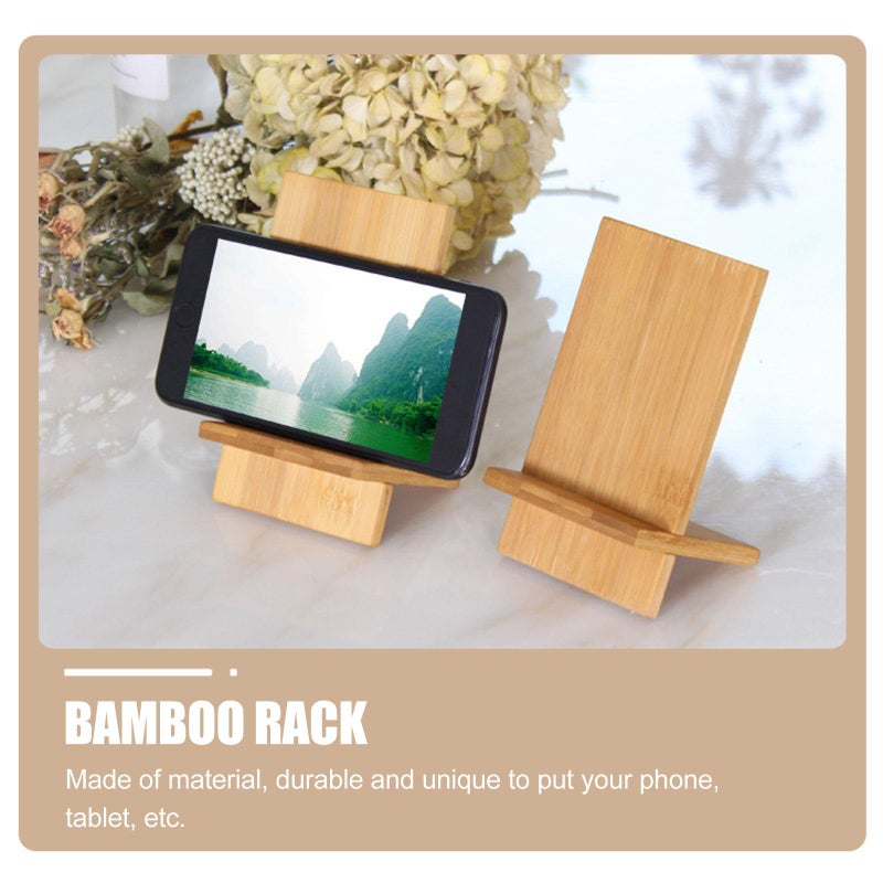 Detachable Multi Function Charging Base Phone Holder And Watch Stand Khaki Wood - Image 4