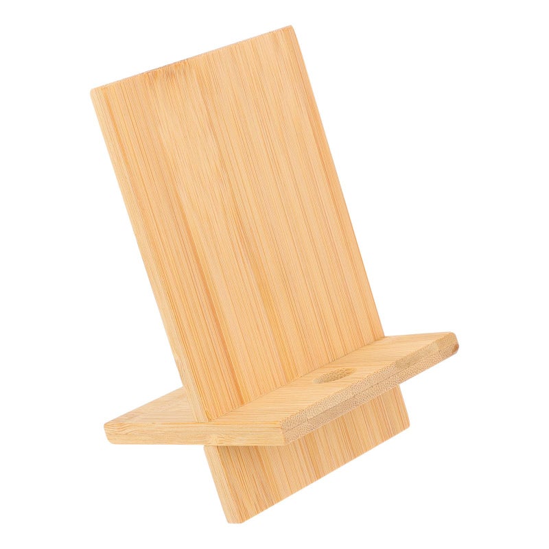 Detachable Multi Function Charging Base Phone Holder And Watch Stand Khaki Wood - Image 2