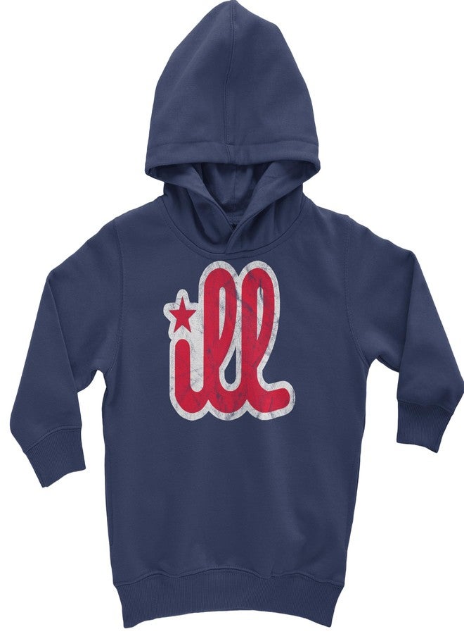 The Pxv Toddler Hood Ill Vintage It's A Philadelphia Philly Thing 5/6T Navy Blue - Image 1