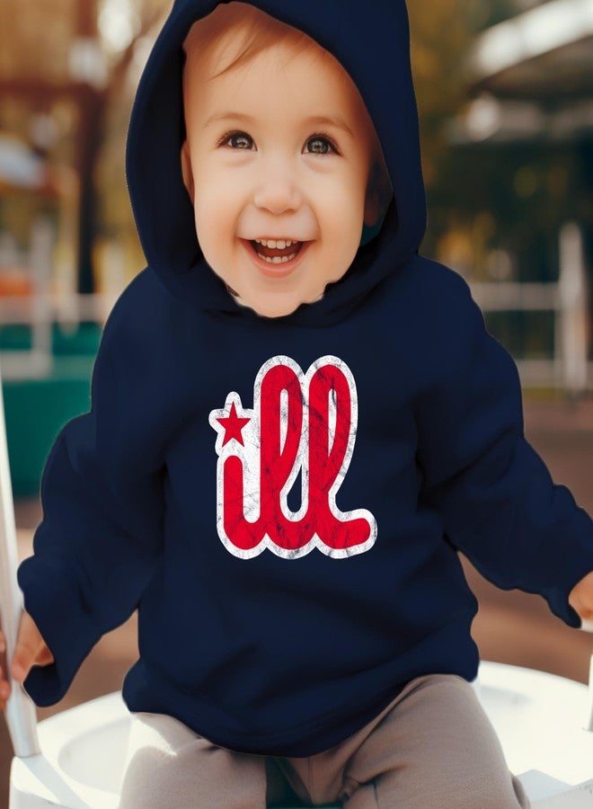 The Pxv Toddler Hood Ill Vintage It's A Philadelphia Philly Thing 5/6T Navy Blue - Image 2