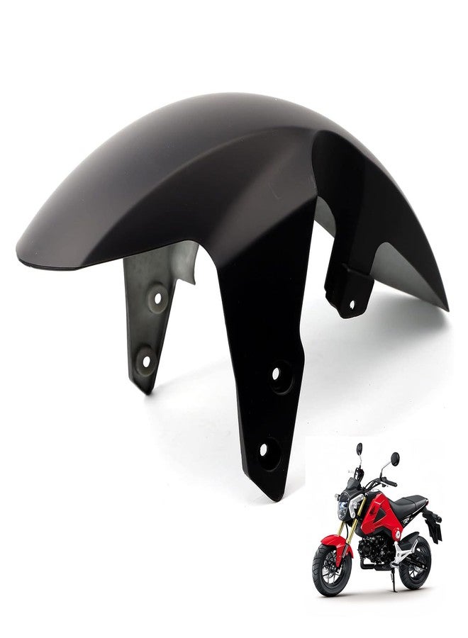 Mokuo Motorcycle Front Fender Mudguard Black Splash Guard Fit for Honda Grom Msx125 SF 2013-2016 Fairings Kit Parts. - Image 1