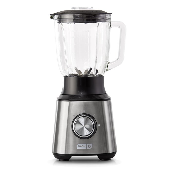 QUEST 50 OZ COUNTERTOP KITCHEN BLENDER PROFESSIONAL HEAVY DUTY HIGH SPEED PROCESSOR AND MIXER STAINLESS