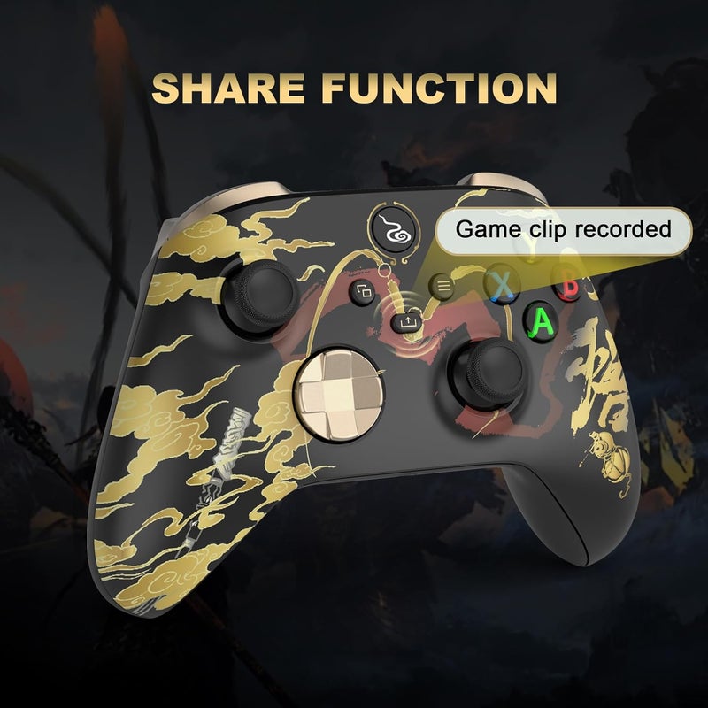 (Required Upgrade) DYONDER Wireless Controller 2.4GHZ Compatible with Xbox One X/S, For Xbox Series X/S, For PC Windows 7/8/10, Gamepad with Share Button/3.5mm Headphone Jack NO Battery - Image 5