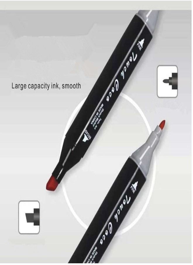 Touch 48 Piece Graphic Marker Pen Multicolour  - Image 3