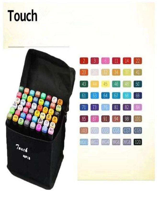 Touch 48 Piece Graphic Marker Pen Multicolour  - Image 2
