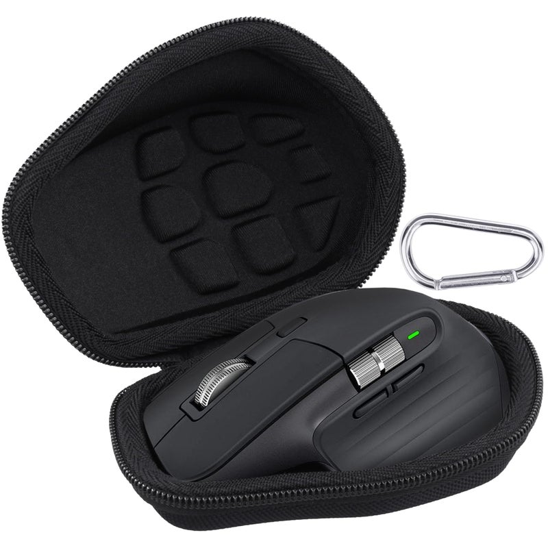 Baval Mouse Case Compatible with Logitech MX Master 4/3S/3 Advanced Wireless Mouse(Black Case) - Image 1
