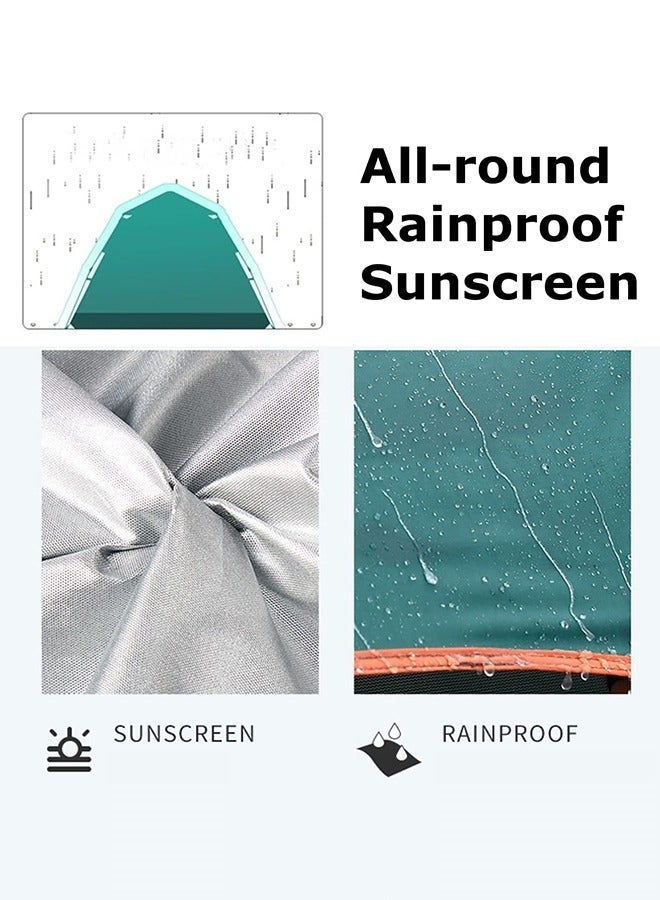 عربست خيمة التخييم - خيمة عائلية من 5 إلى 8 أشخاص فورية وسهلة الإعداد خيمة مع حقيبة حمل ، خيمة منبثقة مقاومة للماء والرياح ، مناسبة للتخييم ، والمشي لمسافات طويلة ، وتسلق الجبال - Image 4