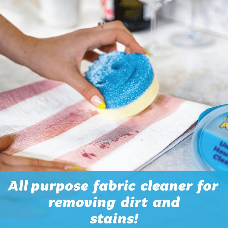 Scrub Daddy Powerase Gel Fabric Stain Remover - Multipurpose Upholstery Cleaner for Fabric & Leather Sofa, Furniture & Carpet Stain Remover for Old Stains, Mattress Cleaning, Incl. Scrub Mommy Sponge Easy assemble - Image 3