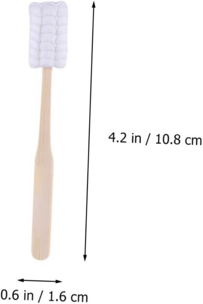 Outanaya Disposable Postnatal Care Toothbrushes for Mothers, 30pcs Gauze Manual Toothbrushes, Soft Bristles for Sensitive Gums, Suitable for Postpartum Oral Hygiene - Image 2