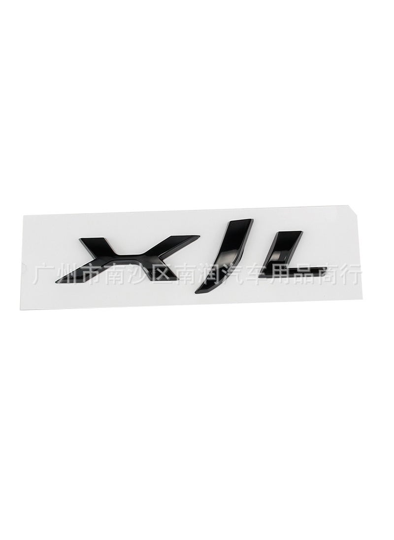 1 x 5 pcs JAGUAR Badge Letters XE XF XJL V8 Emblem XJL