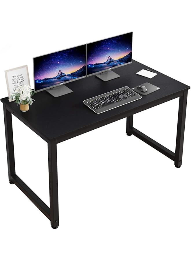 إيروريكس مكتب كمبيوتر 120 × 60 سم، طاولة كمبيوتر محمولة، مكتب دراسة، مكتب كتابة، سهل التجميع، مكتب كمبيوتر عصري بسيط للمكتب المنزلي - Image 1